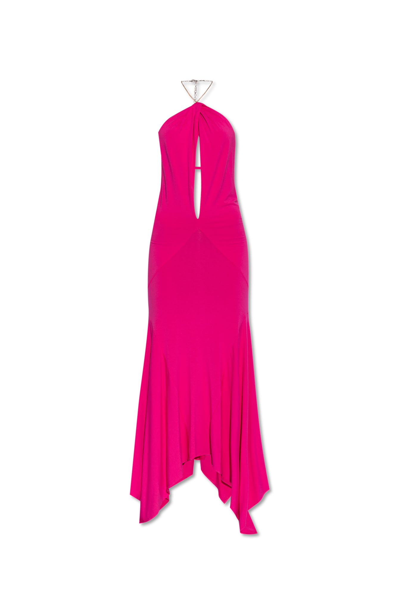 ワンピース THE ATTICO FW25 Asymmetrical dress (251WCW00243 100) Pink Asymmetric dress The Attico - Vitkac Canada